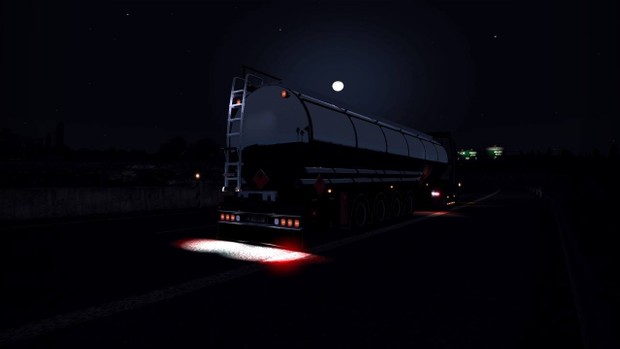 ETS2 Chromed Fuel Tanker Trailer SCS Model