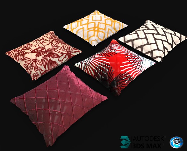 3D Set Of Pillows
