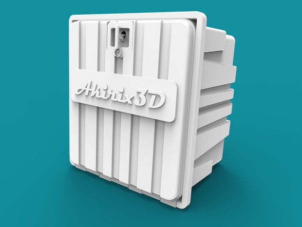 Storage box 3D model