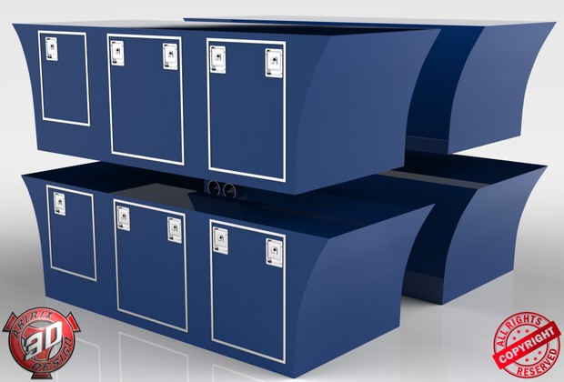 3D Custom Scania Sideboxes Pack