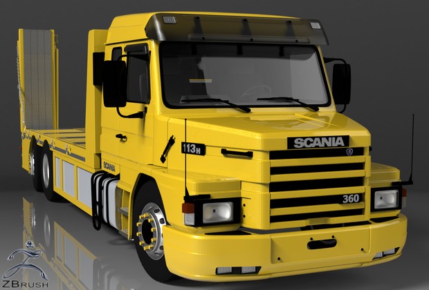3D Scania 113H Recovery Truck