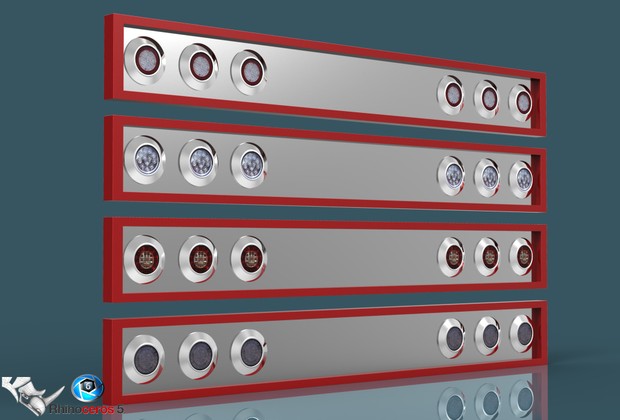 3D Tail Lights V2 pack