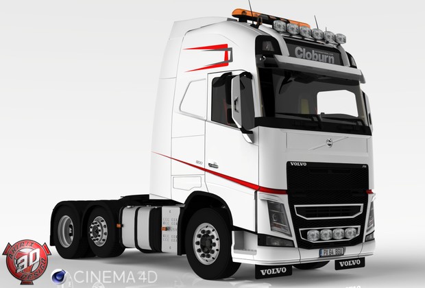 3D Volvo FH Cloburn Edition