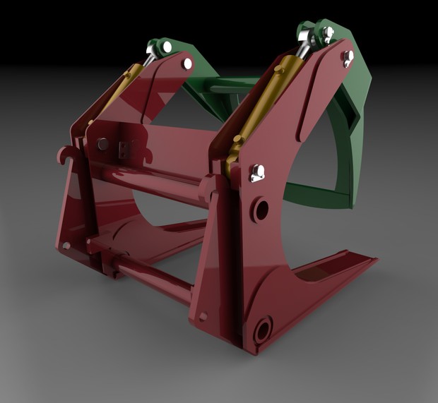 Grab claw 3D model