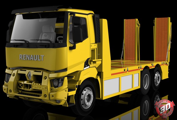 3D Renault K Range Recovery Unit