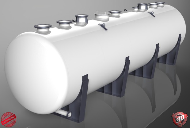 3D Tanker Load Model