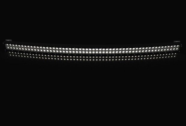 3D led bar curved model