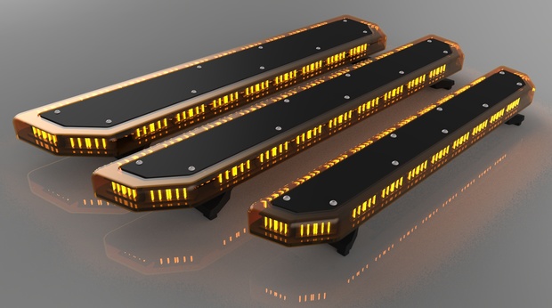 3D Model Strobe Led Beacon 3 Pack Offer
