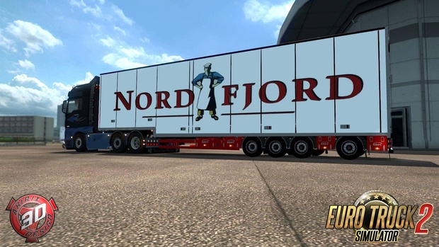 ETS2 Ekeri 4 Axled Trailer V1