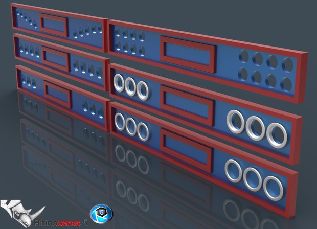3D backpanel pack