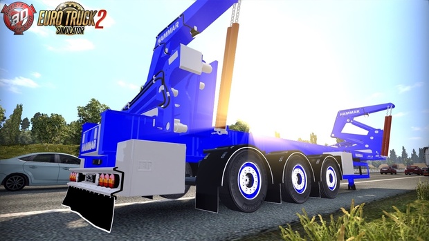 ETS2 Hammar Self Loader Container Trailer