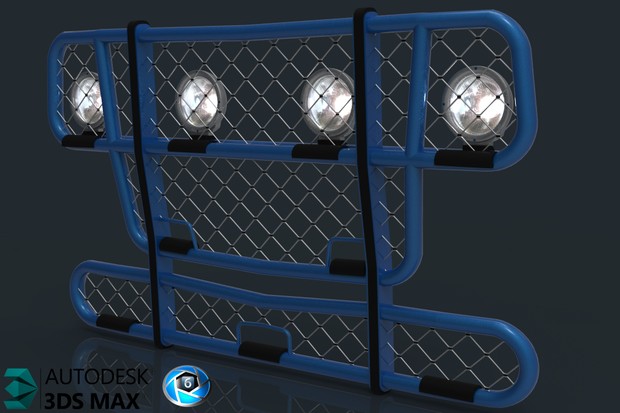 3D Bullbar Model