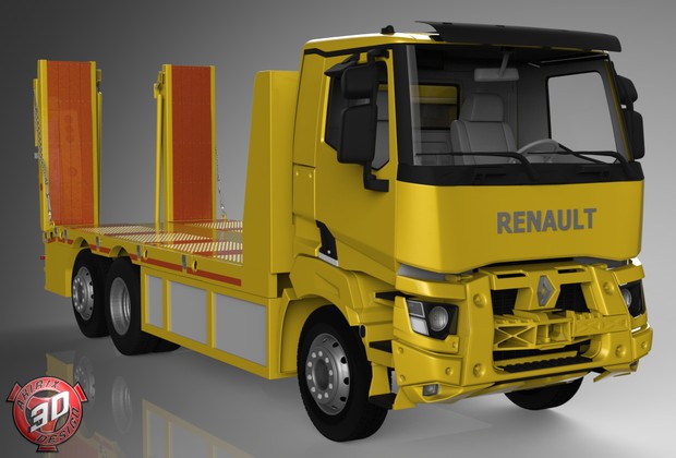 3D Renault K Range Recovery Unit