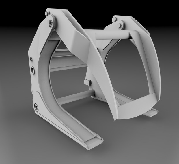 Grab claw 3D model