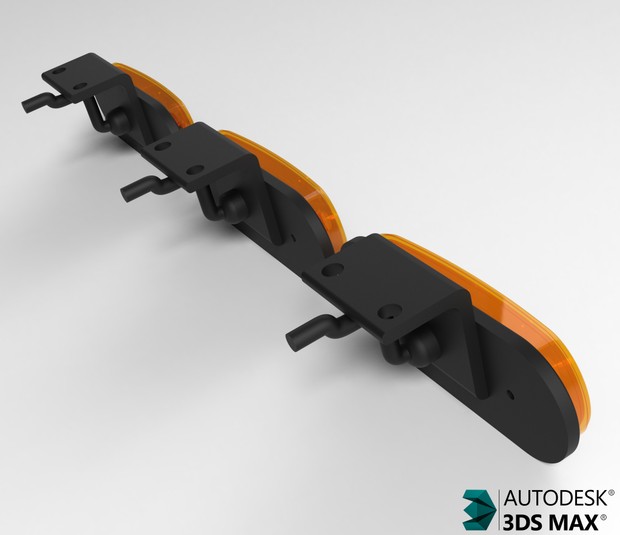 3D SideMarker Lights Model Pack