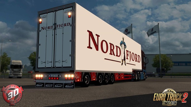 ETS2 Ekeri 4 Axled Trailer V1