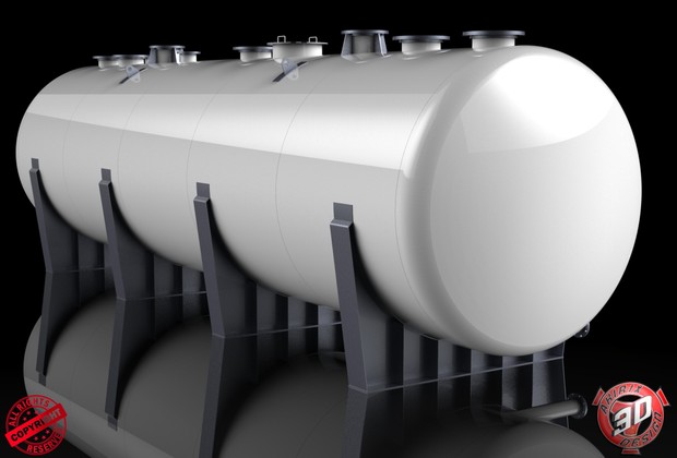 3D Tanker Load Model