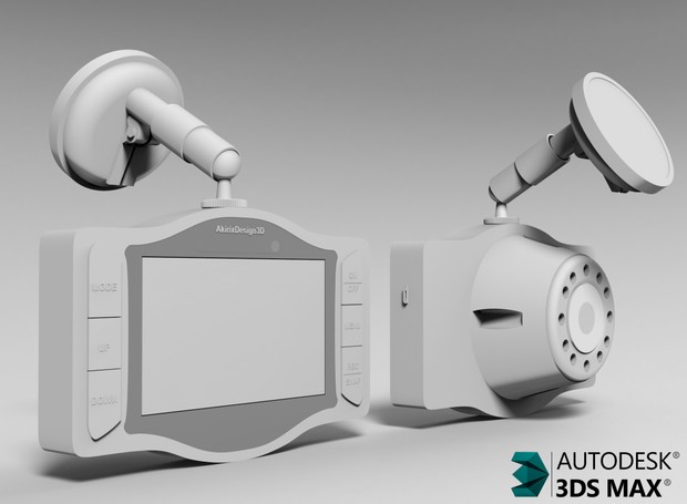 3D Dashboard Video Cam Model