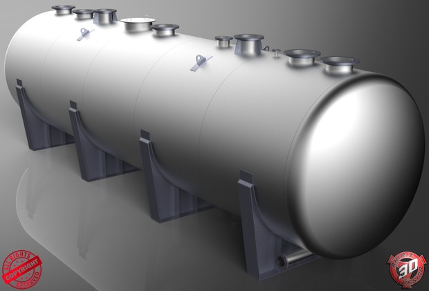 3D Tanker Load Model