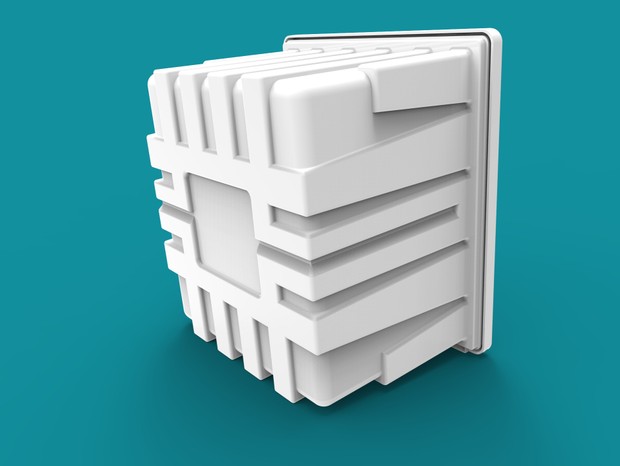 Storage box 3D model
