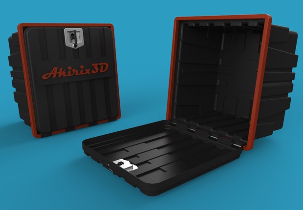 Storage box 3D model