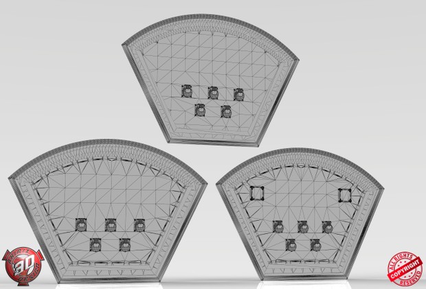 3D Truck Cabin BackPanel Pack