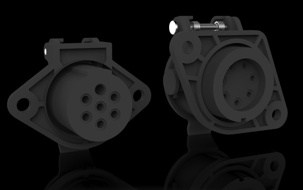 3D electric socket models pack
