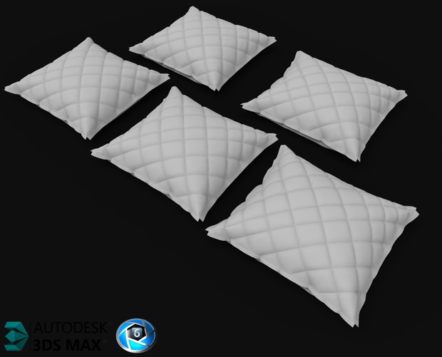 3D Set Of Pillows
