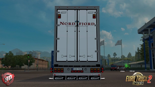 ETS2 Ekeri 4 Axled Trailer V1