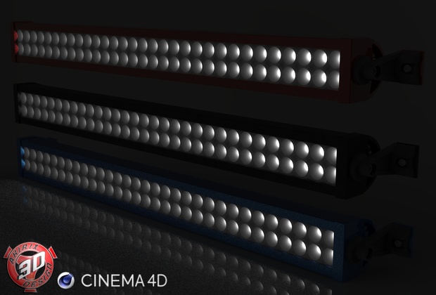 3D LedBar Model