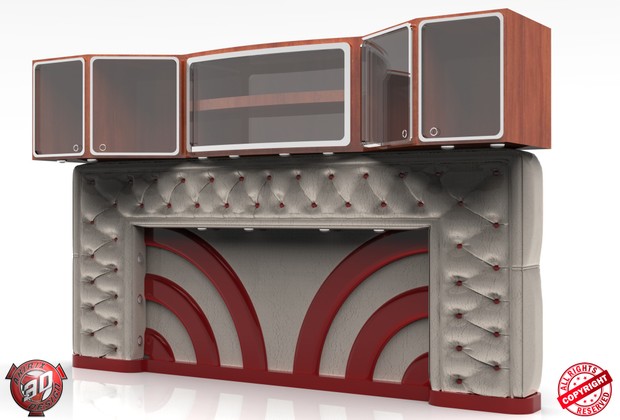 3D Interior Set