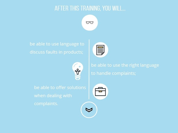 Business English Training for ESL/EFL: Making and Handling Complaints