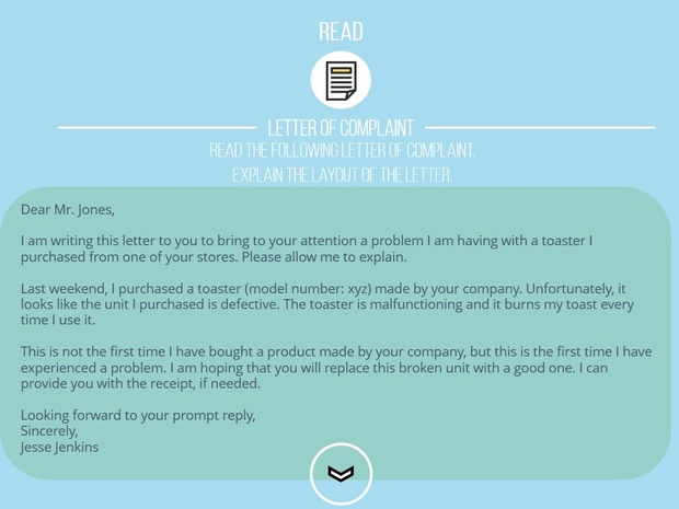 Business English Training for ESL/EFL: Making and Handling Complaints