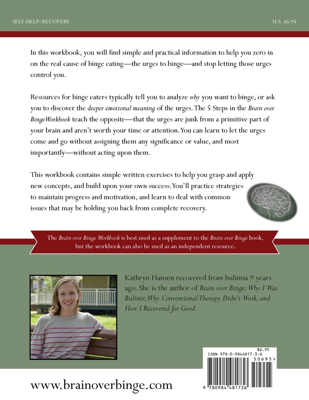 The Brain over Binge Workbook (Printable Version, PDF file)