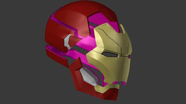 Iron Man MK46 Helmet 3d printable