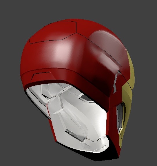 Iron Man MK46 Helmet 3d printable
