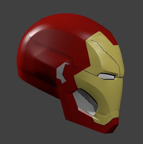 Iron Man MK46 Helmet 3d printable