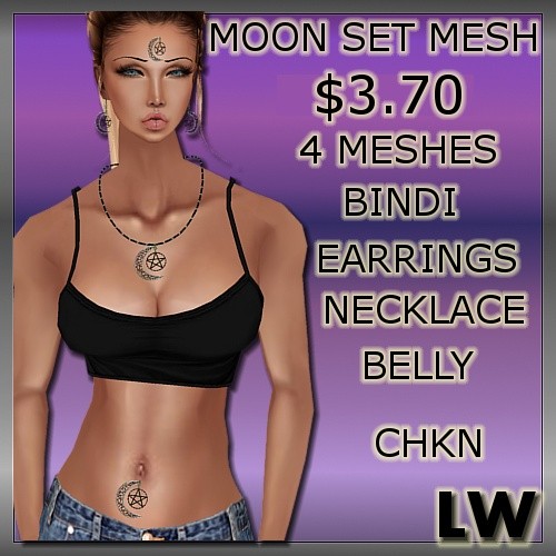Moon Set MESH-4 Meshes
