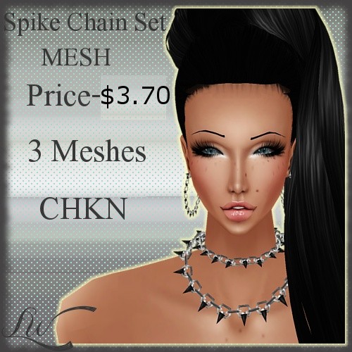 Spike Chain Set MESH-3 Meshes