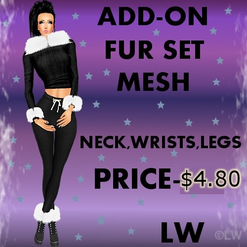 Add-On Fur Set MESH