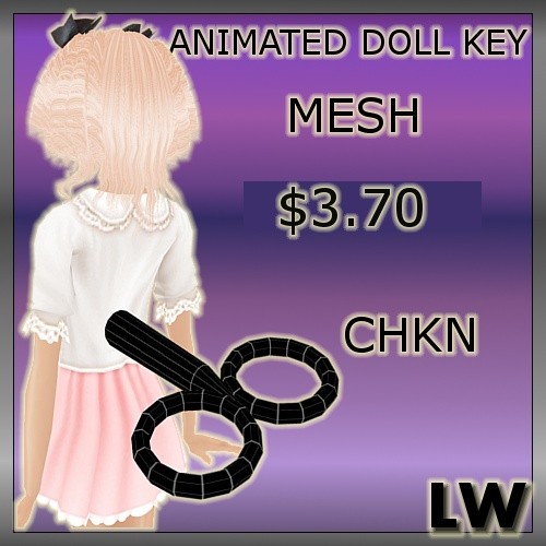 Animated Doll-Key MESH