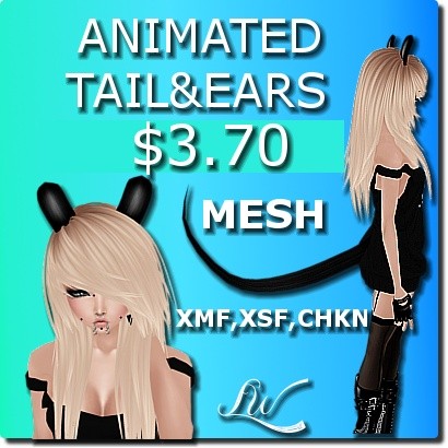 Animated Tail And Ears MESH