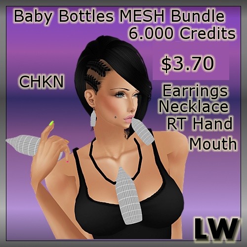 Baby Bottles Bundle MESH