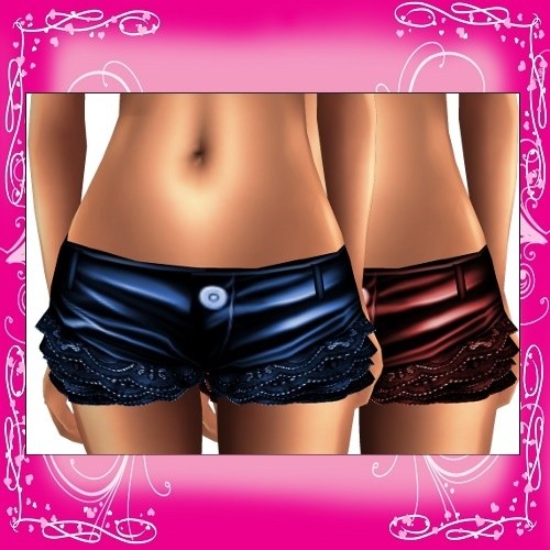 Freebie - Lacey PVC Shorts