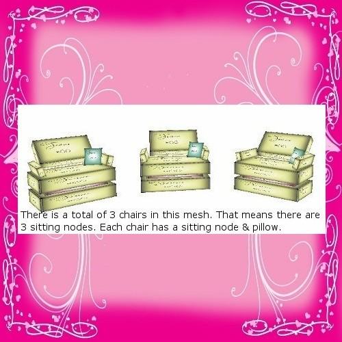 3 Chair Mesh