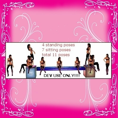 11 Pose Bench Mesh