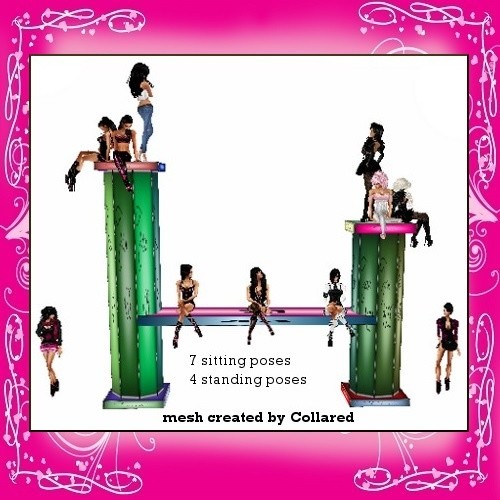 Double Pillar Bench Mesh