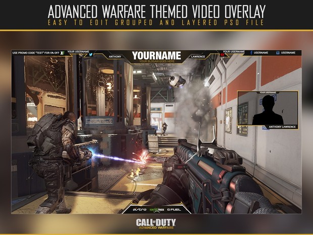 Advanced Warfare Video Overlay