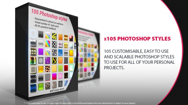100+ Photoshop Styles Pack