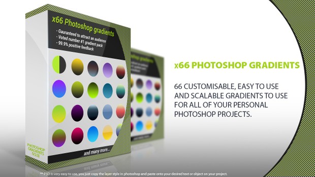 x66 Gradients for Photoshop